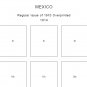 PRINTED MEXICO [CLASS.] 1856-1940 STAMP ALBUM PAGES (104 pages)