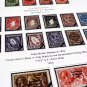 COLOR PRINTED IRELAND [CLASS.] 1922-1970 STAMP ALBUM PAGES (13 illustrated pages)