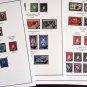 COLOR PRINTED IRELAND [CLASS.] 1922-1970 STAMP ALBUM PAGES (13 illustrated pages)