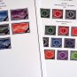 COLOR PRINTED IRELAND [CLASS.] 1922-1970 STAMP ALBUM PAGES (13 illustrated pages)