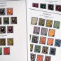 COLOR PRINTED LUXEMBOURG [CLASS.] 1852-1940 STAMP ALBUM PAGES (37 illustrated pages)
