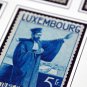 COLOR PRINTED LUXEMBOURG [CLASS.] 1852-1940 STAMP ALBUM PAGES (37 illustrated pages)