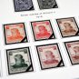 COLOR PRINTED GERMANY STATES 1849-1923 STAMP ALBUM PAGES (66 illustrated pages)