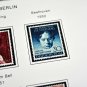 COLOR PRINTED GERMANY BERLIN 1948-1990 STAMP ALBUM PAGES (76 illustrated pages)