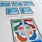 COLOR PRINTED EAST GERMANY 1949-1990 STAMP ALBUM PAGES (334 illustrated pages)