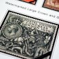 COLOR PRINTED GREAT BRITAIN [CLASS.] 1840-1951 STAMP ALBUM PAGES (28 illustrated pages)