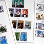 COLOR PRINTED GREAT BRITAIN 1952-1977 STAMP ALBUM PAGES (55 illustrated pages)