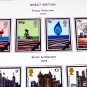 COLOR PRINTED GREAT BRITAIN 1978-1989 STAMP ALBUM PAGES (51 illustrated pages)