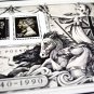 COLOR PRINTED GREAT BRITAIN 1990-1999 STAMP ALBUM PAGES (58 illustrated pages)