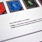 COLOR PRINTED GREAT BRITAIN WILDING ISSUES 1952-1967 STAMP ALBUM PAGES (10 illustrated pages)