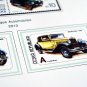 COLOR PRINTED CZECH REPUBLIC 2011-2020 STAMP ALBUM PAGES (70 illustrated pages)