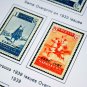 COLOR PRINTED CAPE JUBY 1916-1948 STAMP ALBUM PAGES (13 illustrated pages)