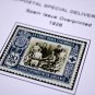 COLOR PRINTED CAPE JUBY 1916-1948 STAMP ALBUM PAGES (13 illustrated pages)