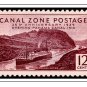 COLOR PRINTED CANAL ZONE 1904-1978 STAMP ALBUM PAGES (21 illustrated pages)