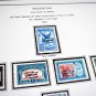 COLOR PRINTED ZEPPELIN AIRMAIL 1928-1936 STAMP ALBUM PAGES (30 illustrated pages)