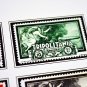 COLOR PRINTED ZEPPELIN AIRMAIL 1928-1936 STAMP ALBUM PAGES (30 illustrated pages)