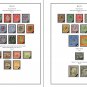 COLOR PRINTED MALTA 1860-2010 STAMP ALBUM PAGES (199 illustrated pages)