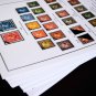 COLOR PRINTED FALKLAND ISLANDS 1878-2010 STAMP ALBUM PAGES (154 illustrated pages)