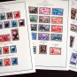 COLOR PRINTED TRIESTE [ZONES A+B] 1947-1954 STAMP ALBUM PAGES (40 illustrated pages)