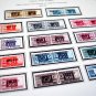 COLOR PRINTED TRIESTE [ZONES A+B] 1947-1954 STAMP ALBUM PAGES (40 illustrated pages)