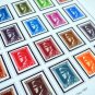 COLOR PRINTED CROATIA [NDH] 1941-1945 STAMP ALBUM PAGES (30 illustrated pages)