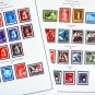 COLOR PRINTED CROATIA [NDH] 1941-1945 STAMP ALBUM PAGES (30 illustrated pages)