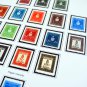 COLOR PRINTED CROATIA [NDH] 1941-1945 STAMP ALBUM PAGES (30 illustrated pages)