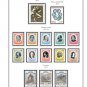 COLOR PRINTED ITALY 1966-1989 STAMP ALBUM PAGES (79 illustrated pages)