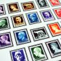 COLOR PRINTED ITALY [KINGDOM] 1862-1944 STAMP ALBUM PAGES (32 illustrated pages)