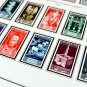COLOR PRINTED ITALY [KINGDOM] 1862-1944 STAMP ALBUM PAGES (32 illustrated pages)