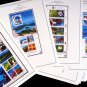 COLOR PRINTED JAPAN PREFECTURES [FURUSATO] 1989-2020 STAMP ALBUM PAGES (203 illustrated pages)
