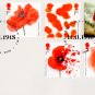 COLOR PRINTED GREAT BRITAIN FDCs 2011-2020 STAMP ALBUM PAGES (325 illustrated pages)
