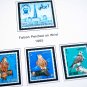 COLOR PRINTED ABU DHABI 1964-1972 STAMP ALBUM PAGES (9 illustrated pages)