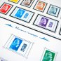COLOR PRINTED FRANCE 2015-2018 STAMP ALBUM PAGES (123 illustrated pages)