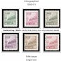 COLOR PRINTED CHINA P.R.C. 1949-1976 STAMP ALBUM PAGES (134 illustrated pages)