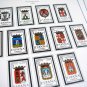 COLOR PRINTED SPAIN 1944-1975 STAMP ALBUM PAGES (100 illustrated pages)