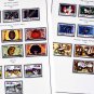 COLOR PRINTED SPAIN SEMI-POSTALS + BOB ISSUES 1854-1993 STAMP ALBUM PAGES (47 illustrated pages)