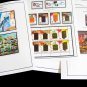 GREECE 2011-2020 COLOR PRINTED STAMP ALBUM PAGES  (109 illustrated pages)