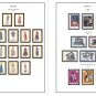 GREECE [REPUBLIC] 1974-1999 COLOR PRINTED STAMP ALBUM PAGES (91 illustrated pages)