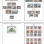 GREECE [REPUBLIC] 1974-1999 COLOR PRINTED STAMP ALBUM PAGES (91 illustrated pages)