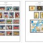 GREECE [REPUBLIC] 2000-2010 COLOR PRINTED STAMP ALBUM PAGES (90 illustrated pages)