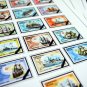 COLOR PRINTED CHRISTMAS ISLAND 1958-2010 STAMP ALBUM PAGES (94 illustrated pages)