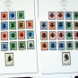 COLOR PRINTED FRANCE [LIB&Atilde;�RATION] 1944 STAMP ALBUM PAGES (60 illustrated pages)