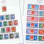 COLOR PRINTED FRANCE [LIB&Atilde;�RATION] 1944 STAMP ALBUM PAGES (60 illustrated pages)