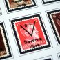 COLOR PRINTED FRANCE [LIB&Atilde;�RATION] 1944 STAMP ALBUM PAGES (60 illustrated pages)
