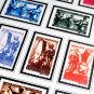COLOR PRINTED ROMANIA 1941-1950 STAMP ALBUM PAGES (56 illustrated pages)