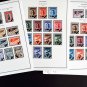 COLOR PRINTED SAN MARINO 1941-1965 STAMP ALBUM PAGES (40 illustrated pages)