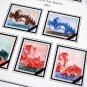 COLOR PRINTED SAN MARINO 1941-1965 STAMP ALBUM PAGES (40 illustrated pages)
