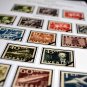 COLOR PRINTED SWEDEN [CLASS.] 1855-1946 STAMP ALBUM PAGES (31 illustrated pages)