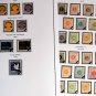 COLOR PRINTED SWEDEN [CLASS.] 1855-1946 STAMP ALBUM PAGES (31 illustrated pages)
